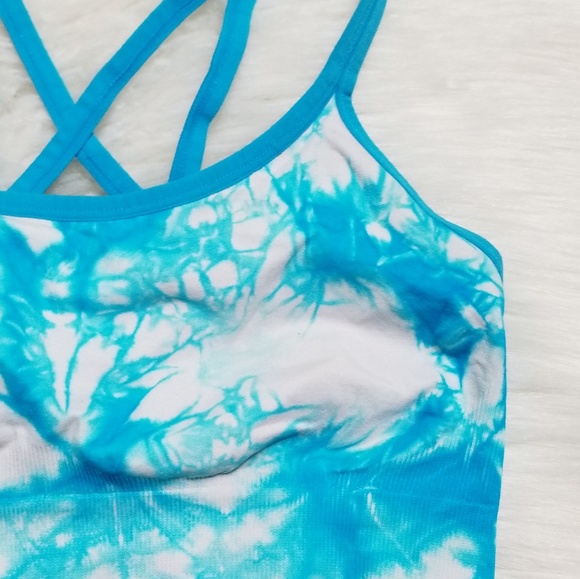 cascade sports Other - Tie-dye Strappy Sports Bra